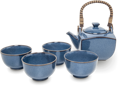 Set de ceai albastru (pentru 4 persoane)