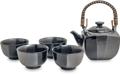 Set de ceai gri-negru (pentru 4 persoane)