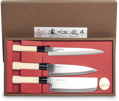 Cuțite japoneze Satake (Sashimi+Santoku+Nakiri) 3pcs
