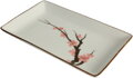 Farfurie pentru sushi din porțelan Sakura 20x13cm