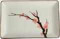 Farfurie pentru sushi din porțelan Sakura 20x13cm