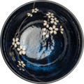Bol de porțelan Anemone Blue 15cm
