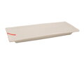 Tavă albă 26cm x 11cm