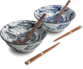 Ramen set de 2 boluri Dragon 20,5cm