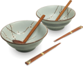 Ramen set de 2 boluri cu motiv sakura 22cm EDO JAPAN