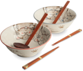 Ramen set de 2 boluri trei pisici 20,5cm