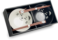 Set de boluri japoneze pentru pisici cu bețișoare 2pcs
