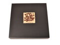Set de servit sushi bej-negru (pentru 2 persoane)