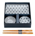 Set sushi pentru 2 persoane model negru TOKYO