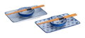 Set sushi pentru 2 persoane model albastru TOKYO