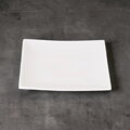 Tavă de porțelan alb 20,5x20,5cm