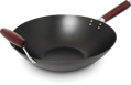 Wok tigaie carbon 36cm cu mâner