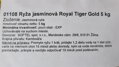 Orez de iasomie Royal Tiger Gold 5 kg