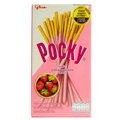 Batoane Pocky cu căpșuni GLICO 43g