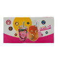 O´s Bubble căpșuni, piersici 2x480ml