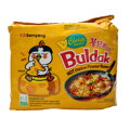 Tăiței SY Buldak picanți cu pui și brânză MULTIPACK 5x140g