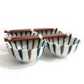 Set de tigăi japoneze model benzi cu bețișoare 4pcs