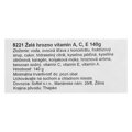 Jeleu de struguri vitamina A,C,E 140g