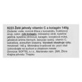 Jeleu de căpșuni vitamina C și colagen 140g