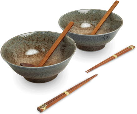 Ramen set de 2 boluri Ki 22cm