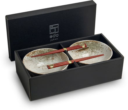 Udon set de 2 boluri Hikari 17cm EDO JAPAN