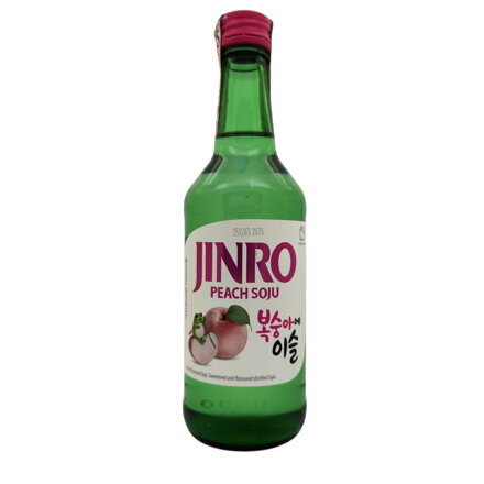 Soju JINRO cu aromă de piersici 350ml