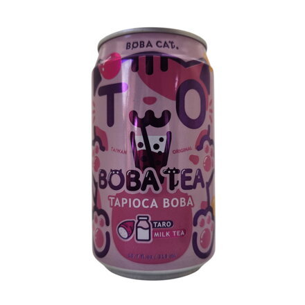 Bubble Tea ceai cu lapte Taro Boba Cat 315ml
