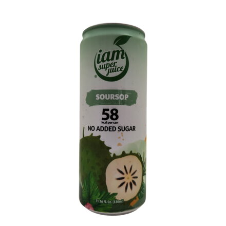 Băutură răcoritoare cu graviola IAM Soursop 330ml