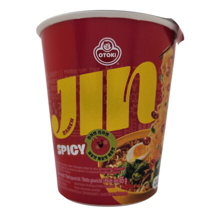 Tăiței pahar mic Jin Ramen iute 65g