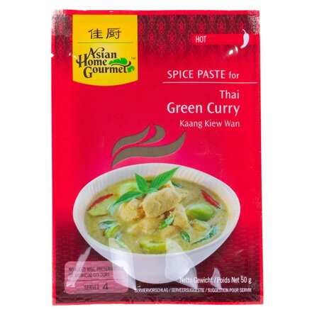 Pastă picantă pentru curry verde thailandez AHG 50g