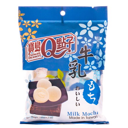 Prăjituri de orez Mochi lapte 120g