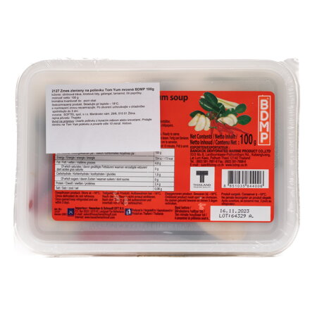 Legume mixte pentru supă Tom Yum congelate BDMP 100g
