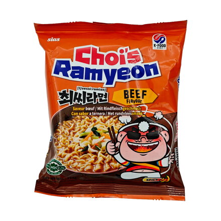 Supă iute cu aromă de vită Chois Ramyeon 113g