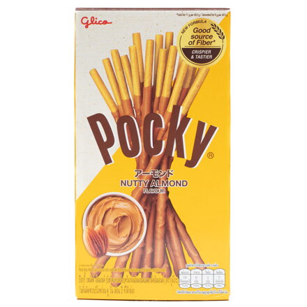Sticks Pocky cremă de migdale în ciocolată GLICO 39g