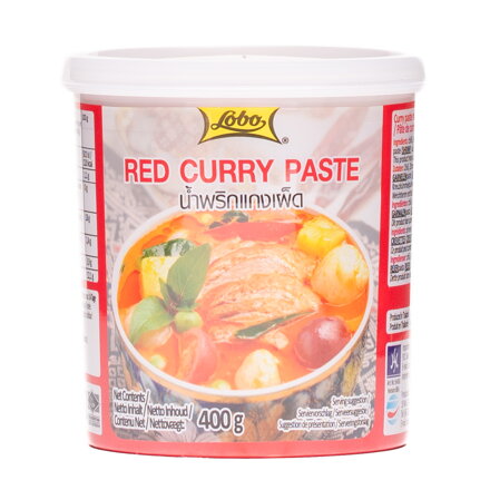 Pastă de curry roșu LOBO 400g