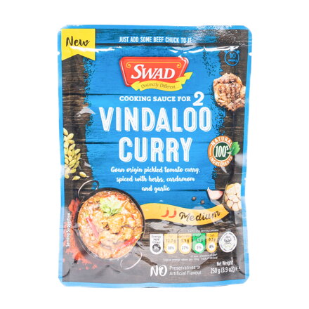 Sos mediu pentru Vindaloo Curry SWAD 250g