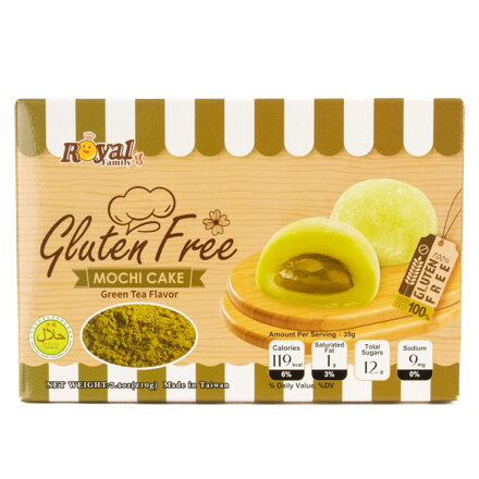 Prăjituri de orez Mochi ceai verde fără gluten 210g