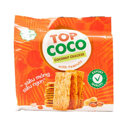 Biscuiți cu nucă de cocos cu aromă de arahide 180g