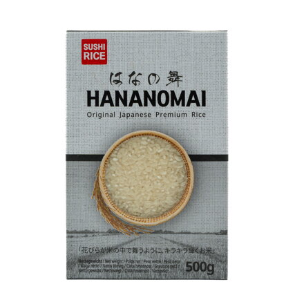 Orez pentru sushi Hananomai 0,5 kg