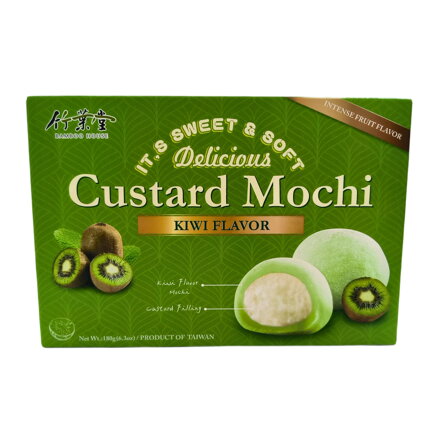 Prăjiturele de orez Mochi cu kiwi și budincă 180g