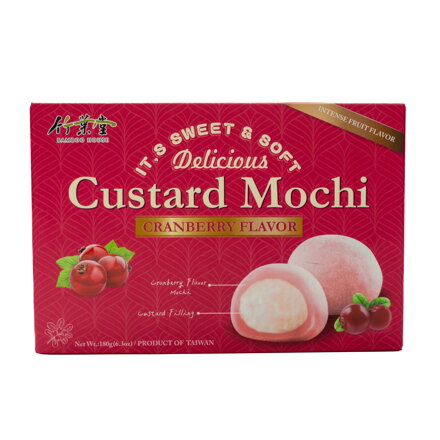 Biluțe de orez Mochi cu afine și puding 180g