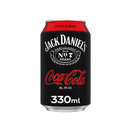Jack & Coke Zero 5% 330 CAN