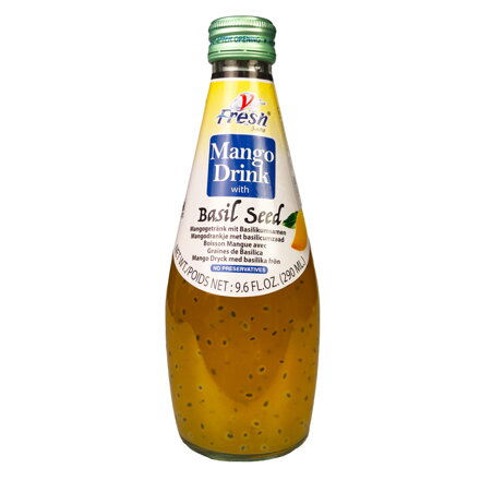 V-Fresh băutură cu mango și semințe de busuioc 290ml