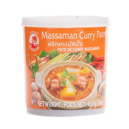 Pastă de curry Massaman Cock Brand 400g