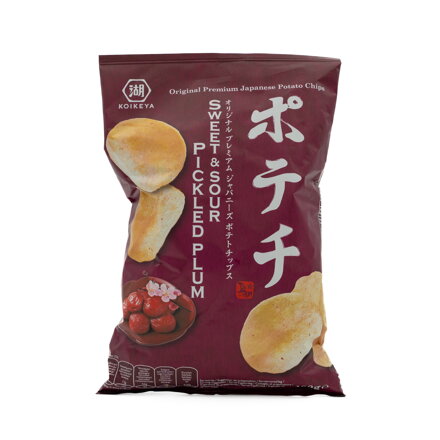 Chipsuri de cartofi cu aromă de prune murate 100gr