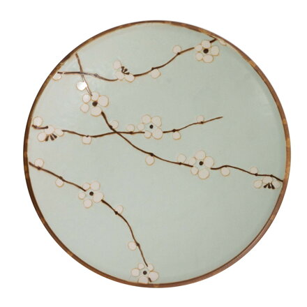 Farfurie Hana verde pal 23cm