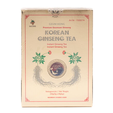 Ceai de ginseng coreean 3g x 50pcs