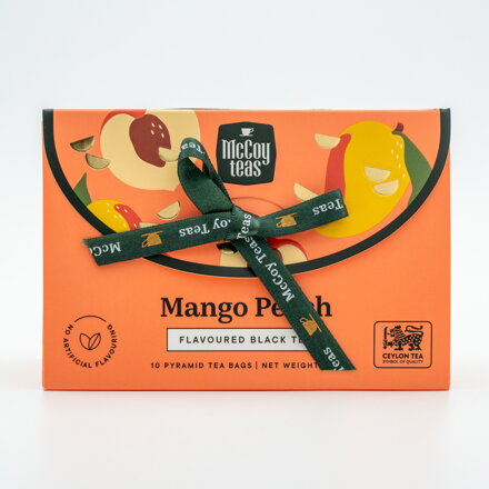 Ceai negru cu aromă de mango și piersici 20g (2g x 10 buc)