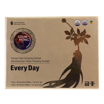 Extract de ginseng roșu coreean în fiecare zi 30x10ml