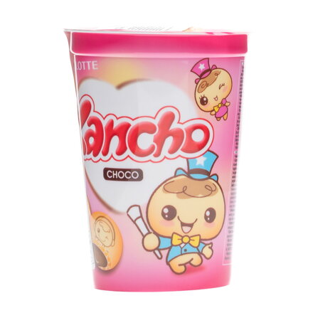 Biscuiți umpluți cu ciocolată Kancho Cup 95g